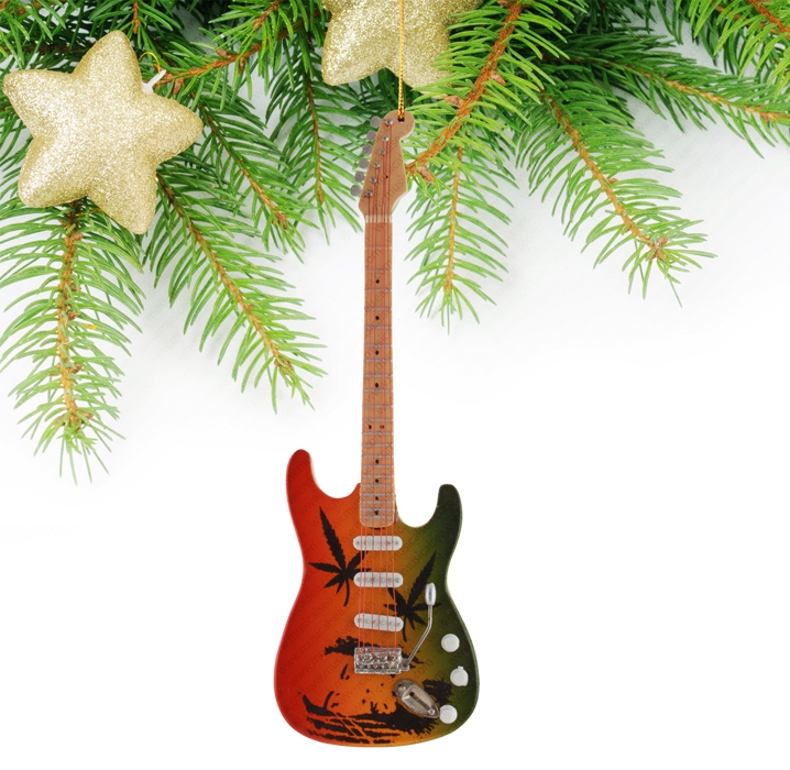 Miniature Maple leaf Guitar-TEG23